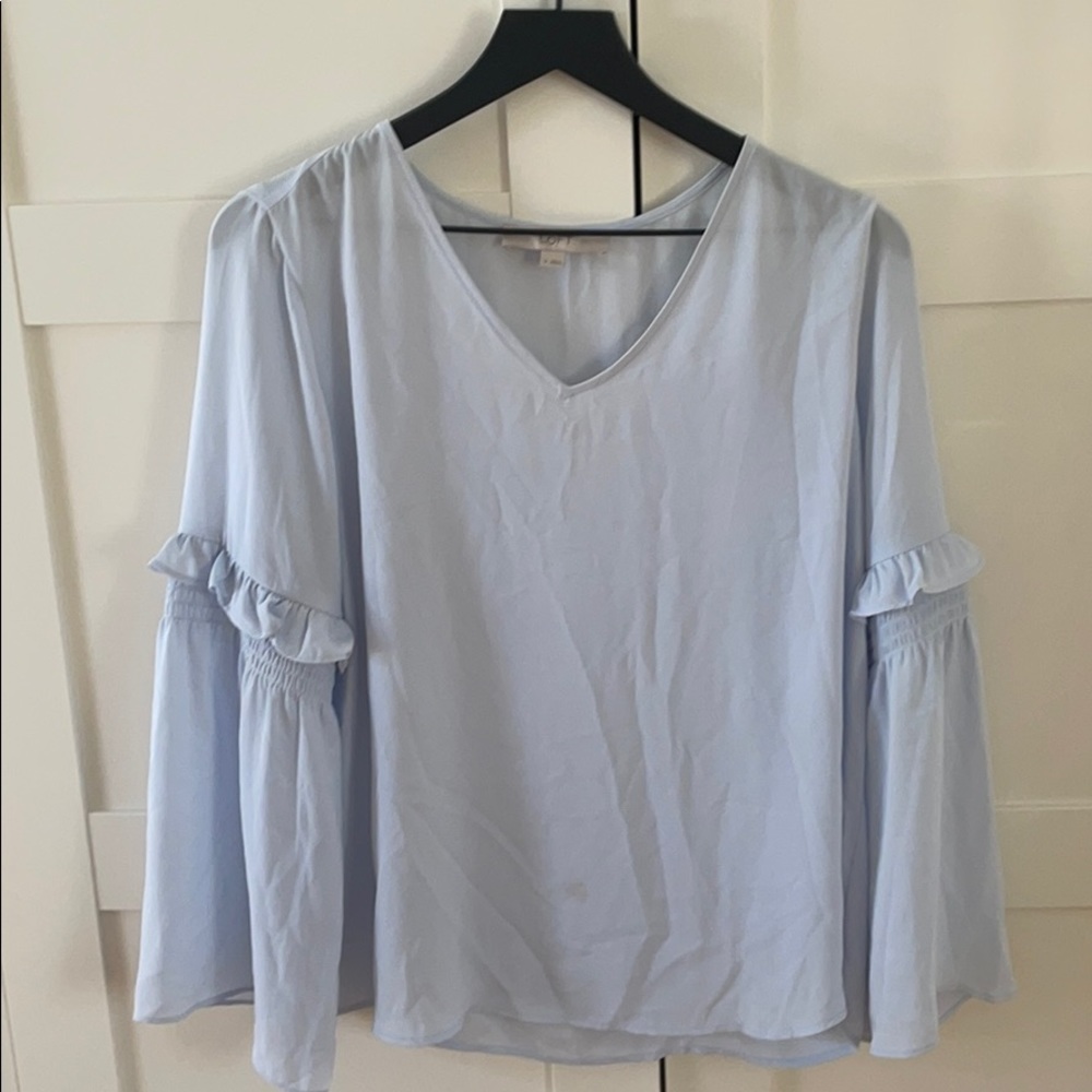LOFT Blue top